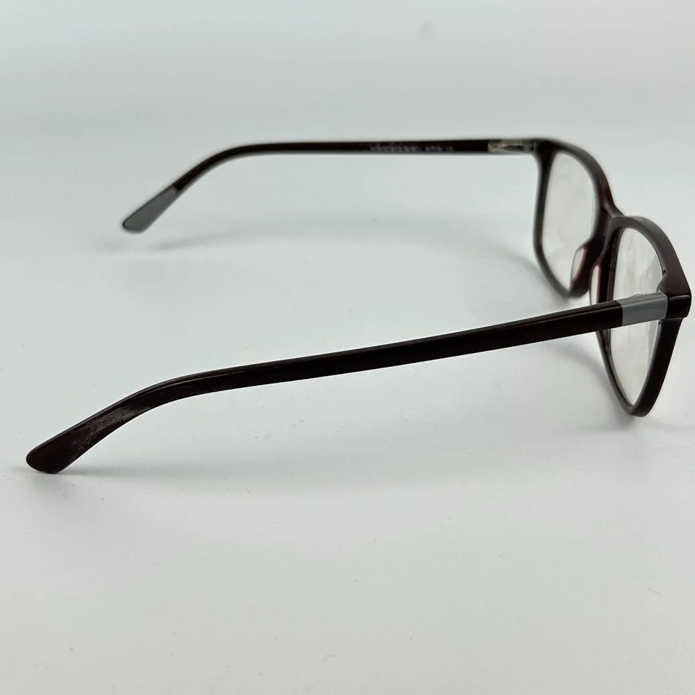 Fregossi 474 Women's Eyeglasses‎ Burgundy Plastic Square Full Rim 54-17-145 mm